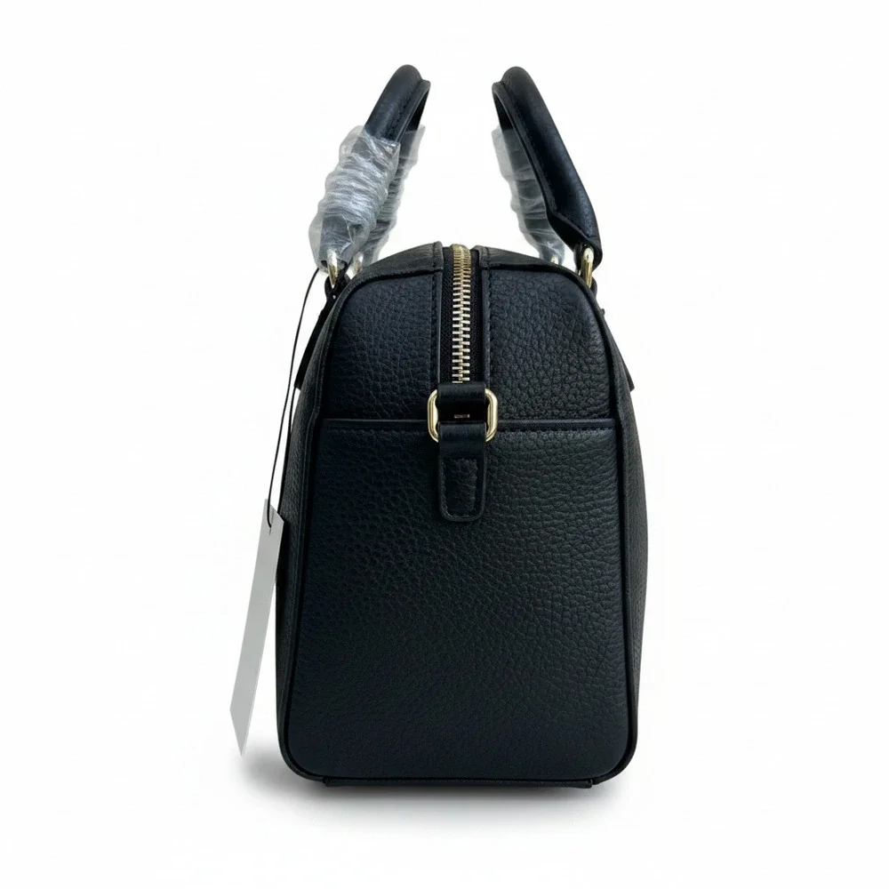 La Terre Boston Purse Black
